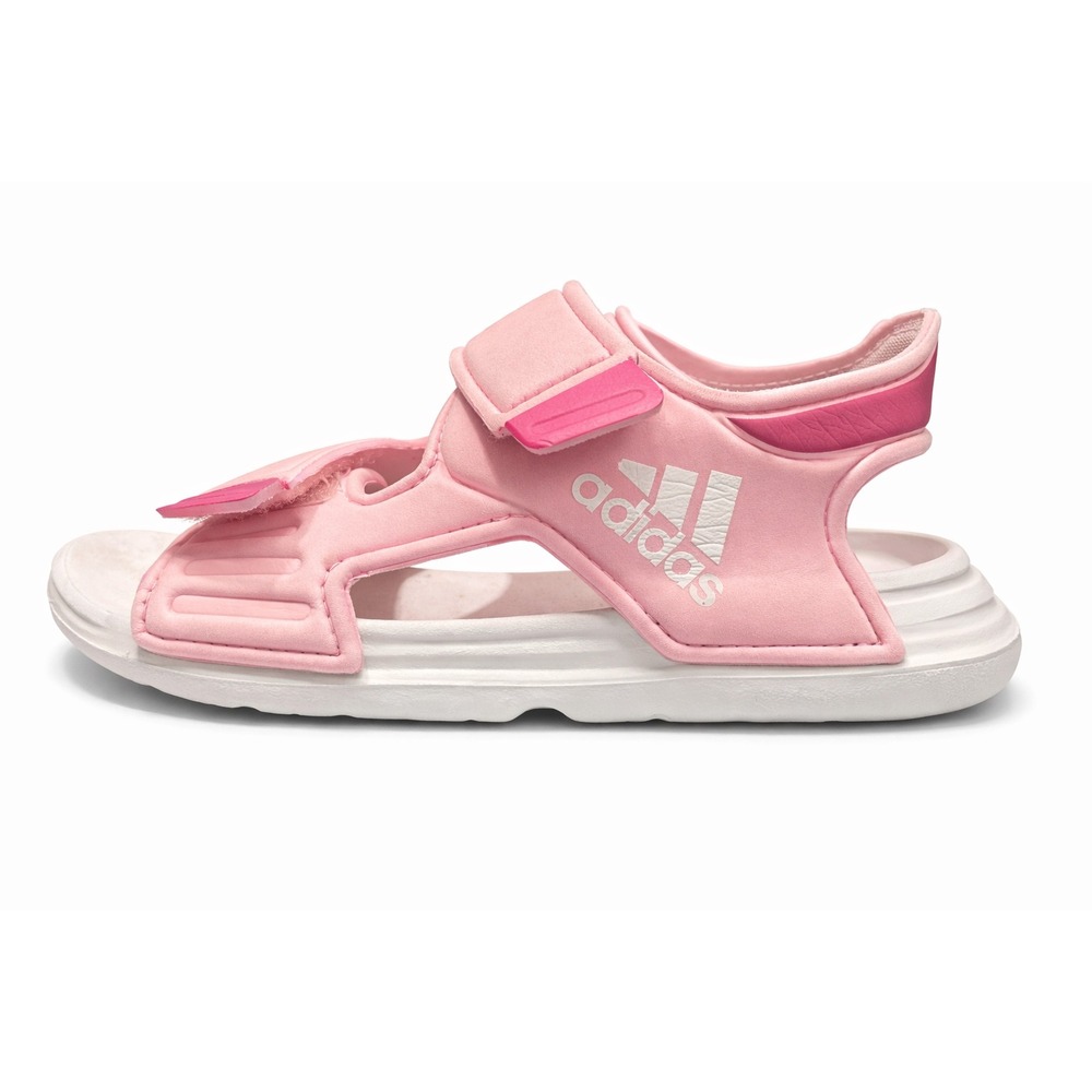 Adidas AltaSwim Kids Sandals Pink White Adjustable Straps GV7001 Size 13K‎